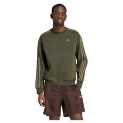 блуза,мъжки,пуловери,adidas,originals,adicolor,3,stripes,oversized,crewneck,sweatshirt,green,(night,cargo)