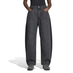 Панталони Adidas Originals Denim Barrel pants - Black (Medium Black Denim) панталони,мъжки,панталони,дамски,панталони,adidas,originals,denim,barrel,pants,black,(medium,black,denim)