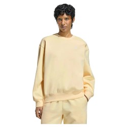 Поларена блуза Adidas Originals Essentials Crew Long Fleece Oversized sweatshirt - Beige (Warm Vanilla) поларена,блуза,дамски,блузи,adidas,originals,essentials,crew,long,fleece,oversized,sweatshirt,beige,(warm,vanilla)