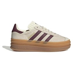 Маратонки Adidas Originals Gazelle Bold trainers - Beige (Cream White / Maroon / Gold Met) маратонки,мъжки,маратонки,дамски,маратонки,adidas,originals,gazelle,bold,trainers,beige,(cream,white,maroon,gold,met)