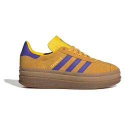 Маратонки Adidas Originals Gazelle Bold trainers - Yellow (Utility Yellow / Solar Purple / Gold Met) маратонки,мъжки,маратонки,дамски,маратонки,adidas,originals,gazelle,bold,trainers,yellow,(utility,yellow,solar,purple,gold,met)