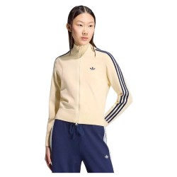 блуза,дамски,блузи,adidas,originals,knitted,firebird,full,zip,sweatshirt,beige,(warm,vanilla,night,indigo)