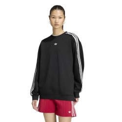 Блуза Adidas Originals Lace 3 Stripes sweatshirt - Black (Black) блуза,дамски,блузи,adidas,originals,lace,3,stripes,sweatshirt,black,(black)
