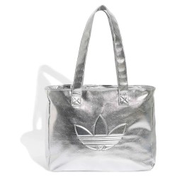 Пазарска чанта Adidas Originals Metallic PU 22L Shopper Bag - Silver (Silver Met) пазарска,чанта,всички,чанти,adidas,originals,metallic,pu,22l,shopper,bag,silver,(silver,met)