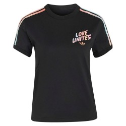 Тениска Adidas Originals Pride GFX short sleeve T-shirt - Black (Black) тениска,мъжки,тениски,дамски,тениски,adidas,originals,pride,gfx,short,sleeve,t,shirt,black,(black)