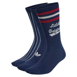 чорапи,мъжки,чорапи,дамски,чорапи,adidas,originals,retro,sport,crew,socks,2,pairs,blue,(night,indigo,team,victory,red,cloud,white)