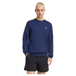 блуза,мъжки,пуловери,adidas,originals,trefoil,essentials,crew,french,terry,sweatshirt,blue,(night,indigo)