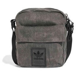 Чанта за през рамо Adidas Originals Washed Item 3L shoulder bag - Grey (Black) чанта,за,през,рамо,всички,чанти,adidas,originals,washed,item,3l,shoulder,bag,grey,(black)