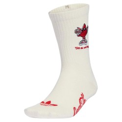 Чорапи Adidas Originals X Coca Cola Graphic crew socks 2 pairs - White (Core White / Vivid Red) чорапи,мъжки,чорапи,дамски,чорапи,adidas,originals,x,coca,cola,graphic,crew,socks,2,pairs,white,(core,white,vivid,red)