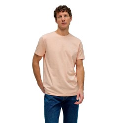 Тениска Salsa jeans Edge Slim Fit short sleeve T-shirt - Orange (Orange) тениска,мъжки,тениски,дамски,тениски,salsa,jeans,edge,slim,fit,short,sleeve,t,shirt,orange,(orange)