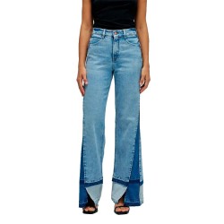 Дънки Salsa jeans Faith Wide Leg jeans - Blue (Blue) дънки,мъжки,панталони,дамски,панталони,salsa,jeans,faith,wide,leg,jeans,blue,(blue)