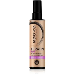 хигиена,коса,syoss,keratin,200ml,sun,protection,hair,clear