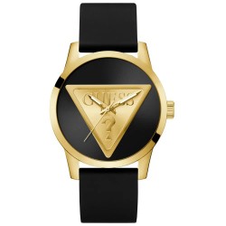 часовник,часовници,guess,badge,44mm,5atm,quartz,analogical,watch,golden,(black,black,mineral)