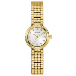 часовник,часовници,guess,clara,28mm,3atm,quartz,analogical,woman,watch,golden,(gold,white,mineral)
