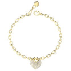 Guess Crazy In Love JUBB05214 bracelet - Golden (Gold) бижутерия,guess,crazy,in,love,jubb05214,bracelet,golden,(gold)
