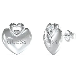 Guess Crazy In Love JUBE05218 earrings - Silver (Silver) бижутерия,guess,crazy,in,love,jube05218,earrings,silver,(silver)