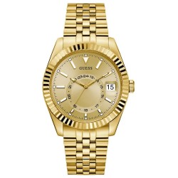 часовник,часовници,guess,jaden,42mm,5atm,quartz,analogical,watch,golden,(gold,champagne,mineral)