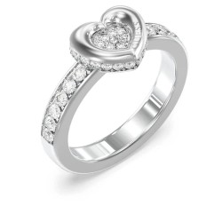 бижутерия,guess,l.o.v.e,ring,silver,(silver)