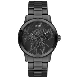 Часовник Guess Monarch 44mm 3ATM Quartz/Analogical watch - Black (Black / Black / Mineral) часовник,часовници,guess,monarch,44mm,3atm,quartz,analogical,watch,black,(black,black,mineral)