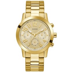 Часовник Guess Parker 44mm 5ATM Quartz/Analogical watch - Golden (Gold / Champagne / Mineral) часовник,часовници,guess,parker,44mm,5atm,quartz,analogical,watch,golden,(gold,champagne,mineral)