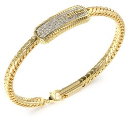 Guess Sailor Pave bracelet - Golden (Gold / White) бижутерия,guess,sailor,pave,bracelet,golden,(gold,white)