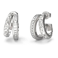Guess Stylish JUBE04587 earrings - Silver (Silver) бижутерия,guess,stylish,jube04587,earrings,silver,(silver)