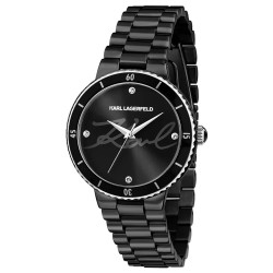 часовник,часовници,karl,lagerfeld,kaiser,36mm,5atm,quartz,analogical,woman,watch,silver,(black,black,)