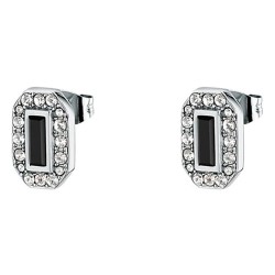 Karl lagerfeld KLAYC43 earrings - Silver (Silver / White / Black) бижутерия,karl,lagerfeld,klayc43,earrings,silver,(silver,white,black)