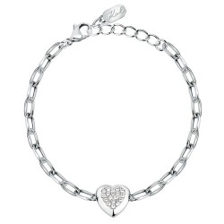 Karl lagerfeld KLAYD15 bracelet - Silver (Silver / White) бижутерия,karl,lagerfeld,klayd15,bracelet,silver,(silver,white)
