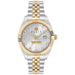 часовник,часовници,philipp,plein,superlative,41mm,5atm,quartz,analogical,watch,golden,(gold,grey,mineral)