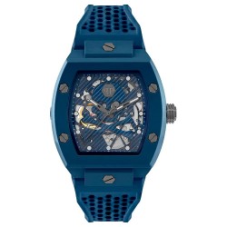 часовник,часовници,philipp,plein,the,skeleton,ecoceramic,44mm,5atm,automatic,analogical,watch,blue,(blue,blue,mineral)