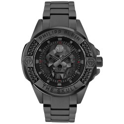 часовник,часовници,philipp,plein,the,skull,44mm,5atm,quartz,analogical,watch,black,(black,black,mineral)