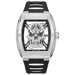 часовник,часовници,police,cranium,42mm,5atm,quartz,analogical,watch,silver,(black,silver,mineral)