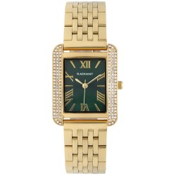 часовник,часовници,radiant,afterglow,27mm,3atm,quartz,analogical,woman,watch,golden,(gold,green,mineral)