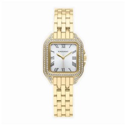 Часовник Radiant Bahamas Luxe 28mm 3ATM Quartz/Analogical woman watch - Golden (Gold / Silver / Mineral) часовник,часовници,radiant,bahamas,luxe,28mm,3atm,quartz,analogical,woman,watch,golden,(gold,silver,mineral)
