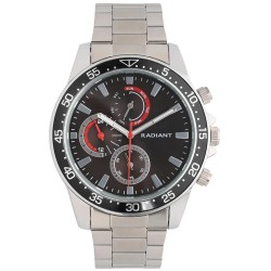 Часовник Radiant Daybreak 44mm 5ATM Quartz/Analogical watch - Silver (Silver / Black / Mineral) часовник,часовници,radiant,daybreak,44mm,5atm,quartz,analogical,watch,silver,(silver,black,mineral)
