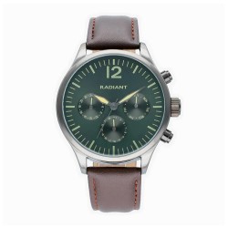 часовник,часовници,radiant,ra641702,43mm,5atm,quartz,analogical,watch,brown,(brown,green,mineral)