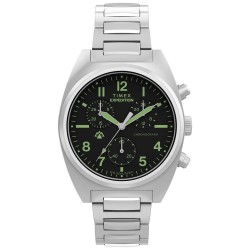 Часовник Timex Expedition North 41mm 5ATM Quartz/Analogical watch - Silver (Silver / Black / Mineral) часовник,часовници,timex,expedition,north,41mm,5atm,quartz,analogical,watch,silver,(silver,black,mineral)
