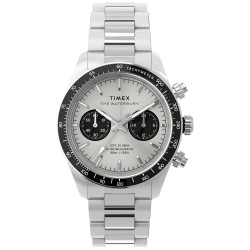 Часовник Timex Waterbury 39mm 5ATM Quartz/Analogical watch - Silver (Silver / Silver / Mineral) часовник,часовници,timex,waterbury,39mm,5atm,quartz,analogical,watch,silver,(silver,silver,mineral)