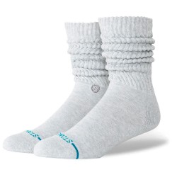 чорапи,мъжки,чорапи,дамски,чорапи,stance,icon,slouch,crew,socks,grey,(heather,grey)