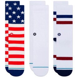 чорапи,мъжки,чорапи,дамски,чорапи,stance,the,americana,socks,3,pairs,multicolor,(multicolor)