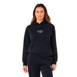 Суичър Rip curl Surf Staple Relaxed hoodie - Black (Black) суичър,дамски,блузи,rip,curl,surf,staple,relaxed,hoodie,black,(black)