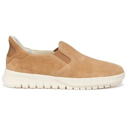Маратонки Geox Flextride Plus slip-on trainers - Brown (Beige) маратонки,мъжки,маратонки,дамски,маратонки,geox,flextride,plus,slip,on,trainers,brown,(beige)