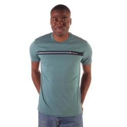 тениска,мъжки,тениски,дамски,тениски,ben,sherman,logo,stripes,short,sleeve,t,shirt,blue,(blue)