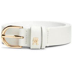 Колан Tommy hilfiger AW0AW18856 belt - White (Soft Cream) колан,колани,tommy,hilfiger,aw0aw18856,belt,white,(soft,cream)