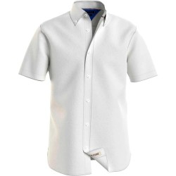 риза,с,къс,ръкав,дамски,ризи,мъжки,ризи,tommy,hilfiger,mw0mw35207,short,sleeve,shirt,white,(white)