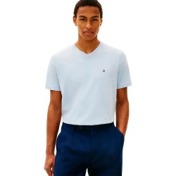 тениска,мъжки,тениски,дамски,тениски,tommy,hilfiger,essential,short,sleeve,v,neck,t,shirt,blue,(breezy,blue)