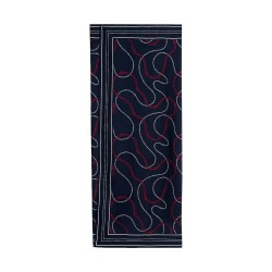 Tommy hilfiger UW0UW06423 sarong - Blue (Chain Navy Framed) хавлии,tommy,hilfiger,uw0uw06423,sarong,blue,(chain,navy,framed)