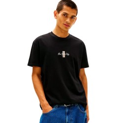 тениска,мъжки,тениски,дамски,тениски,tommy,jeans,sign,block,regular,fit,short,sleeve,t,shirt,black,(black)