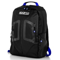 Раница Sparco Stage backpack - Black (Black / Blue) раница,раници,sparco,stage,backpack,black,(black,blue)